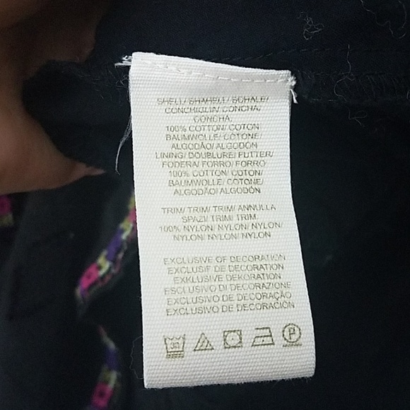 𝅺free people new romantics XS black dress boho - Picture 6 of 8